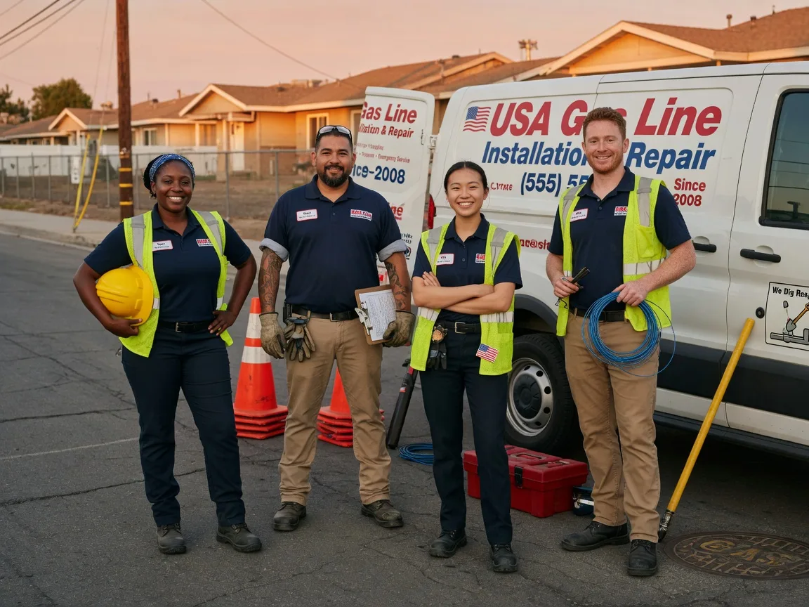 Gas Line Installation company in Ebony, VA